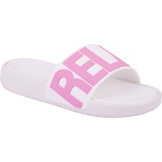 Pantofle Coqui Speedy white / dk. pink relax on