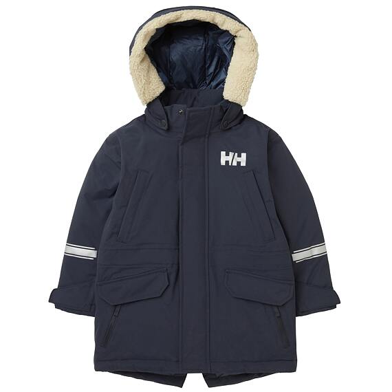 Dětská péřová bunda Helly Hansen K Isfjord down parka navy