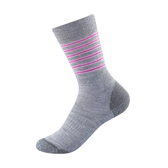Dětské funknčí ponožky s merinem Devold Multi Medium Kid Sock peony stripe