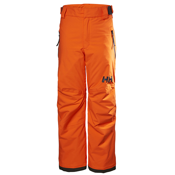 Dětské zimní kalhoty Helly Hansen JR Legendary pant - neon orange ROSTOUCÍ