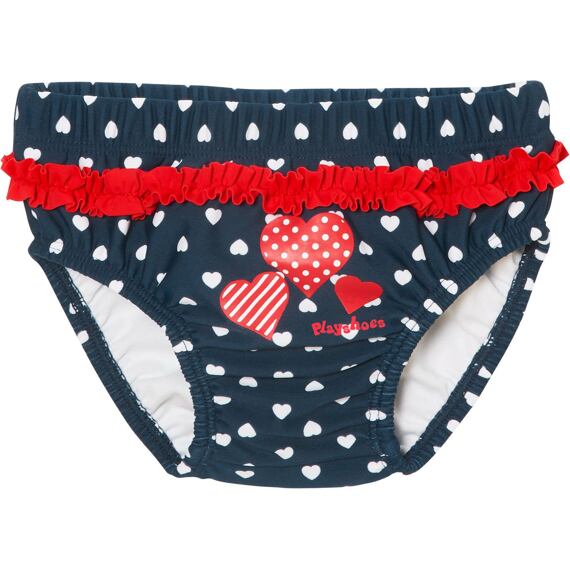 Dětské plenkové UV plavky  Playshoes Srdíčka