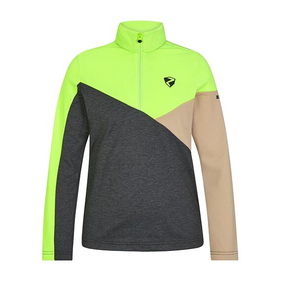 Dětská funkční mikina Ziener Jespa Jr neon green