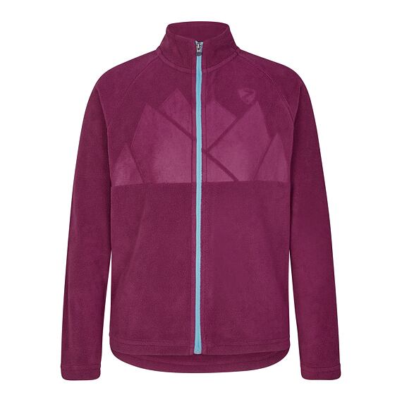Dětská fleecová mikina Ziener Jaci Jr purple plum