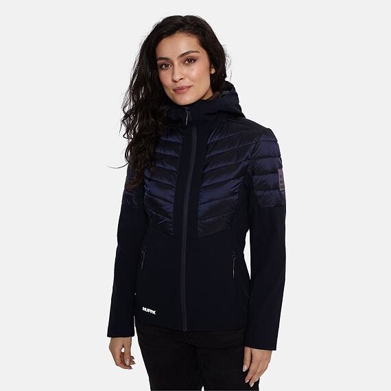 Dámská softshellová bunda Huppa Aria navy