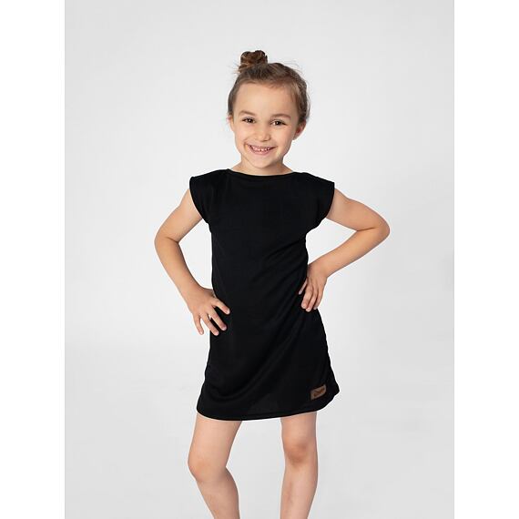 Dětské funkční UV šaty Drexiss CoolMax black/black
