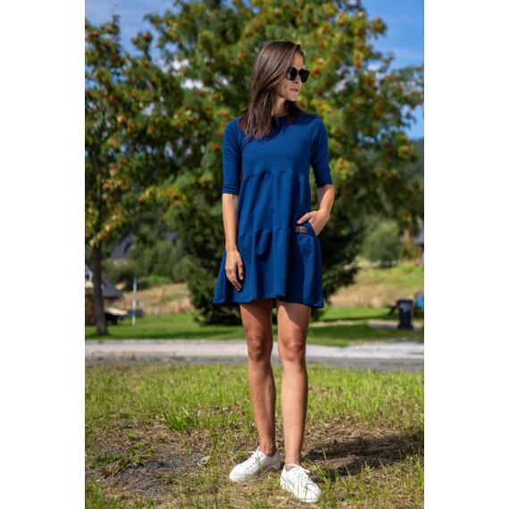 Dámské podzimní šaty Drexiss Sofie dark blue