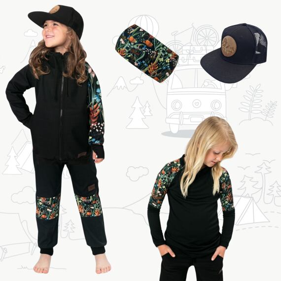 Dětský softshellový outfit Autumn medaw