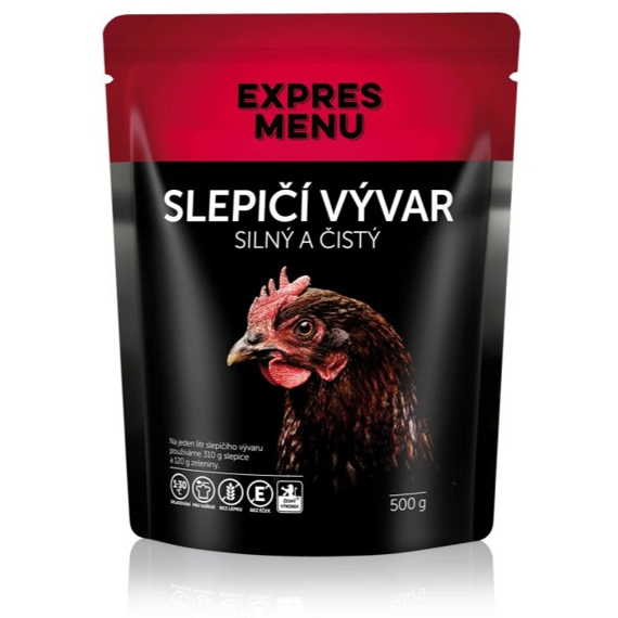 Vývar slepičí Expres menu 2 porce