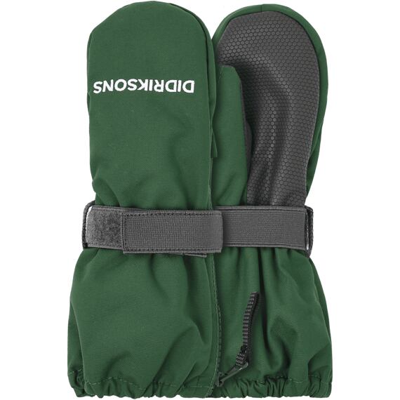 Dětské zimní rukavice Didriksons Biggles Zip pine green - celorozepínací palčáky