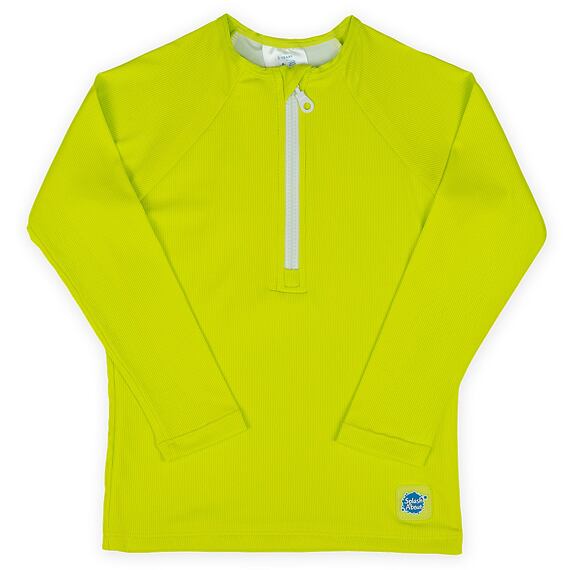 Dětské UV tričko Splash About dlouhý rukáv Lime neon