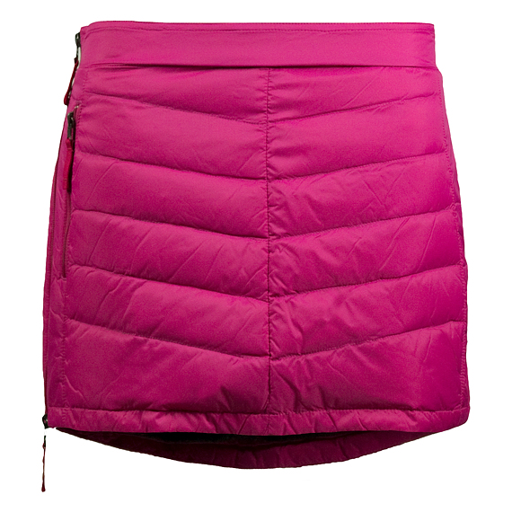 Dámská zimní péřová sukně Skhoop Down Mini lilly pink SBALITELNÁ