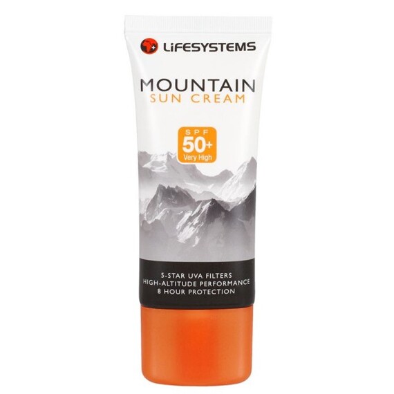 Opalovací krém LifeSystems Mountain SPF50+ Sun Cream SPF
