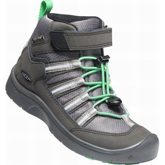 Dětské boty Keen Hikeport 2 Sport Mid WP Black/Irish green