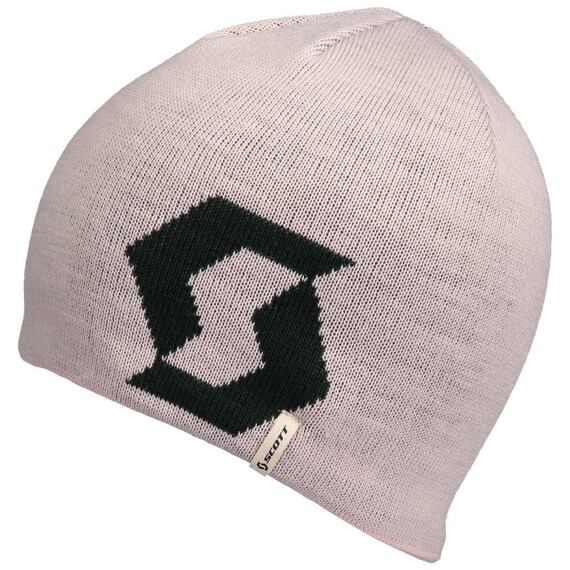 Dětská pletená čepice Scott Beanie Team 10 pale pink/tree green