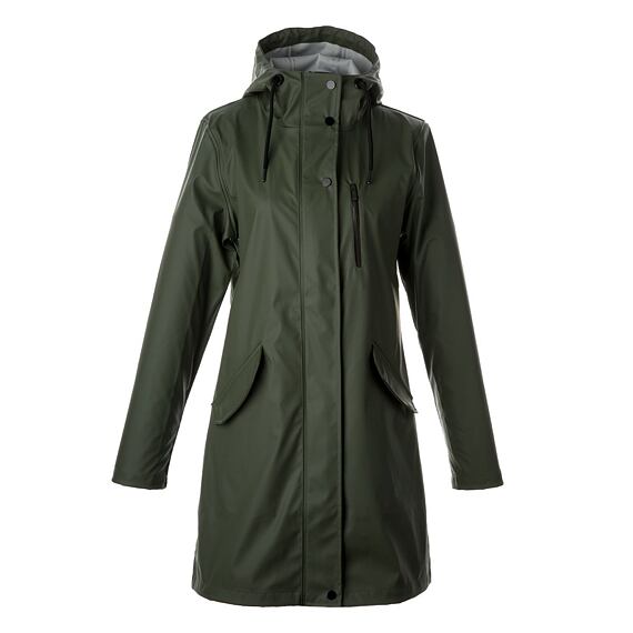Dámský kabát do deště Huppa Ester dark green
