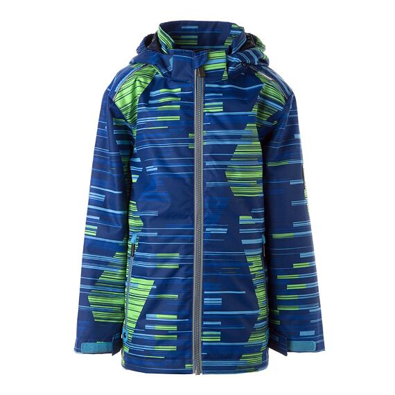 Dětská nepromokavá bunda Huppa Terrel blue pattern
