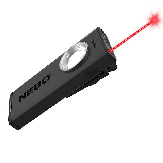 Tenká svítilna NEBO slim+ s laserovým ukazovátkem