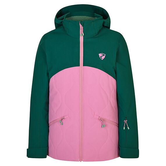 Dětská zimní bunda Ziener Ayla Jr - fuchsia pink
