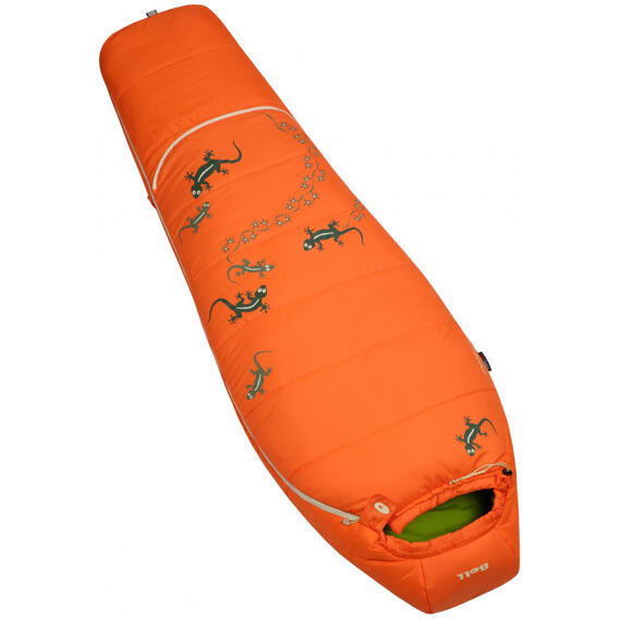Dětský spací pytel Boll Patrol Lite orange ROSTOUCÍ oranžový do 155 cm