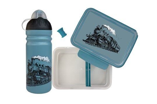 SET ZDRAVÁ LAHEV A ZDRAVÁ SVÁČA svačinový box a lahev 0,7l Parní expres
