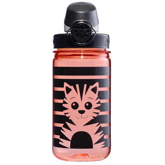 Dětská lahev Nalgene Clear Kids OTF 350 ml Orange Tiger sustain