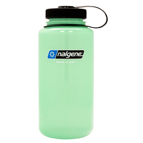 Lahev Nalgene Wide Mouth 1000 ml Glow green sustain