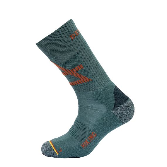 Funkční ponožky s merinem Devold Hiking Medium woods