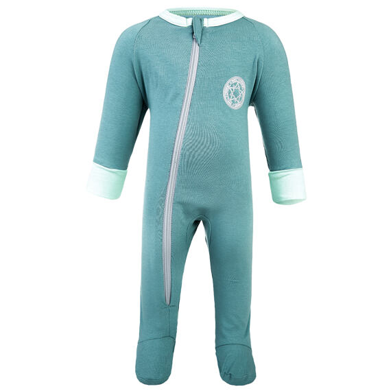 Dětský UV overal Little Angel tenký DR Outlast® - tm. lišejník
