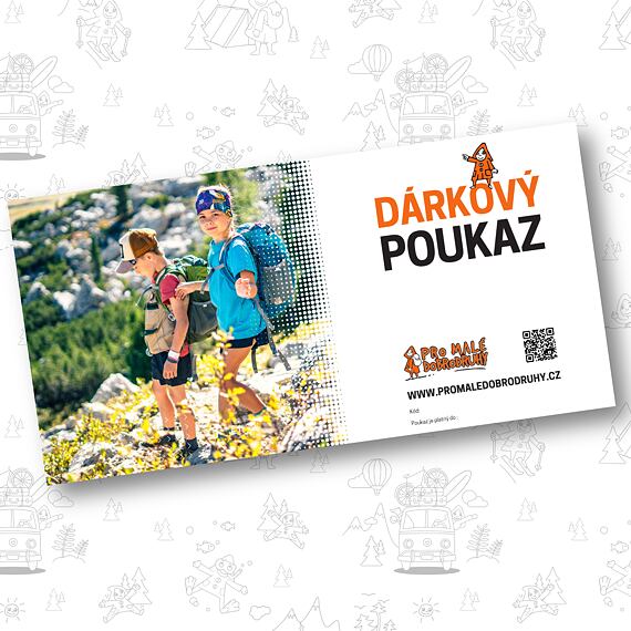 Dárkový poukaz Promaledobrodruhy.cz - Děti