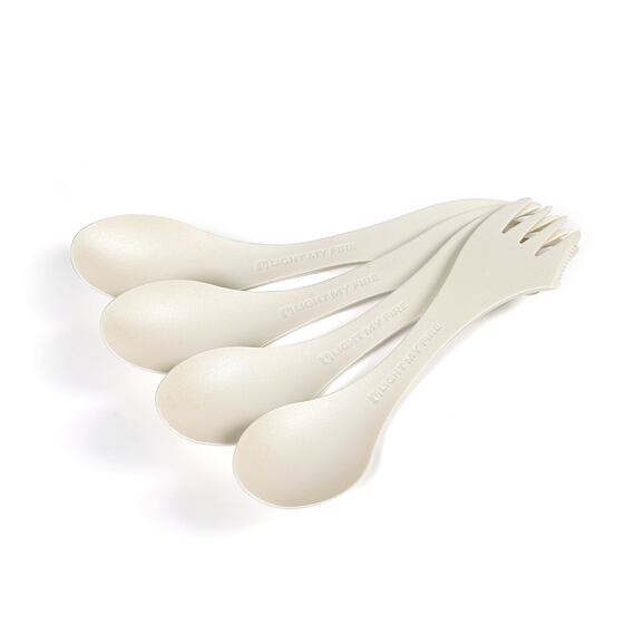Cestovní příbor Light my fire Swedish Spork original 4-pack cream