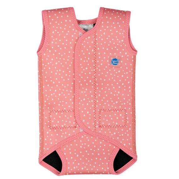 Dětské neoprénové UV kombi Splash About Pink Dotty