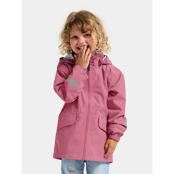 Dětská nepromokavá bunda Didriksons Norma heather pink - ROSTOUCÍ
