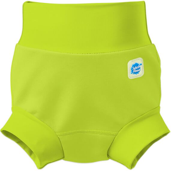Dětské plenkové plavky Splash About Happy Nappy Neon Lime