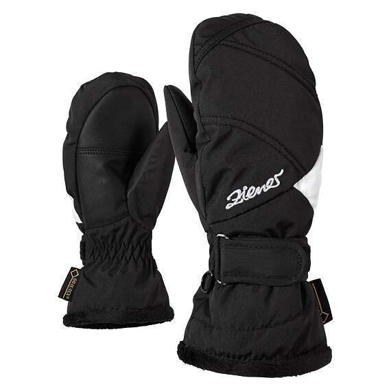 Dětské zimní rukavice Ziener Lia GTX black - palčáky