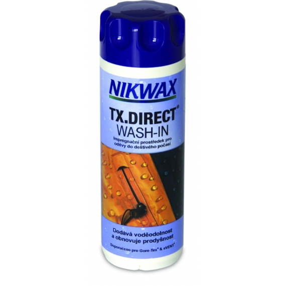 Impregnace na membránové oblečení Nikwax TX.Direct Wash-in 300 ml