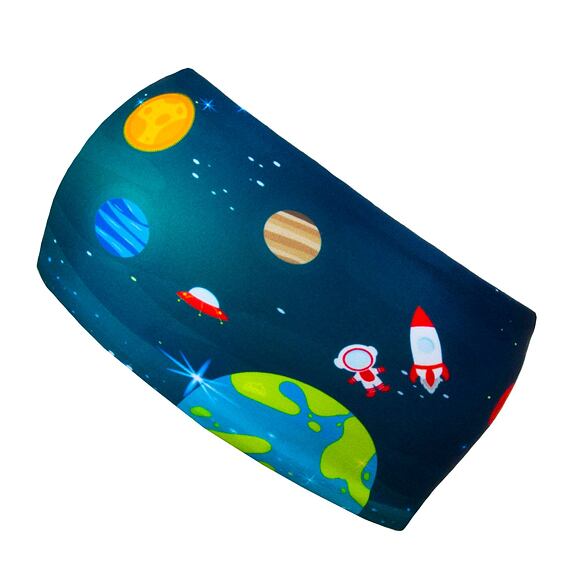Funkční čelenka dvouvrstvá Drexiss s fleecem Universe - zateplená