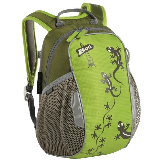 Dětský batoh Boll Bunny lime 6 l s plyšákem Myškou