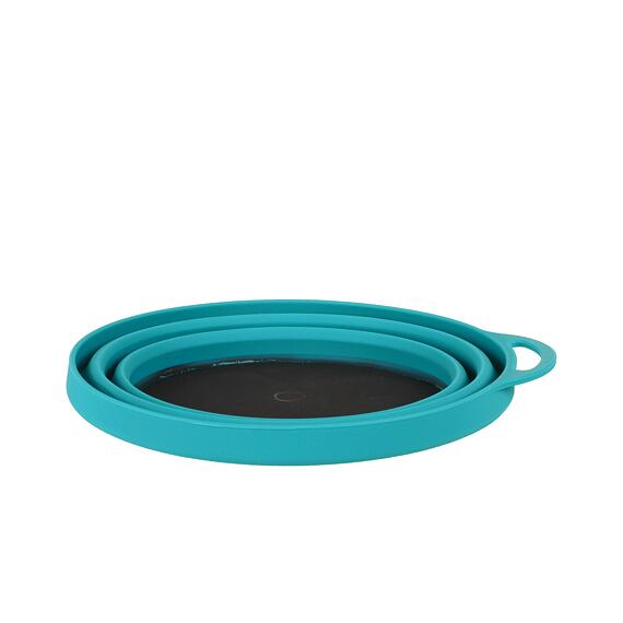 Skládací miska LifeVenture Silicon Ellipse FlexiBowl teal