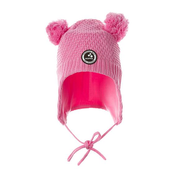 Dětská zimní pletená čepice Huppa Mila light pink