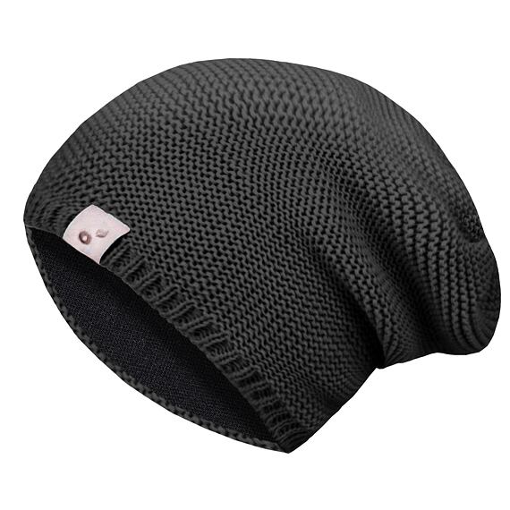Dětská pletená čepice Unuo Warm černá