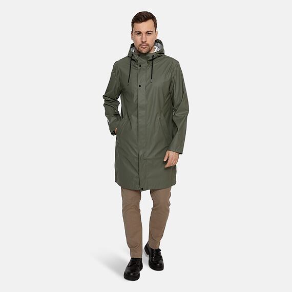 Pánský kabát do deště Huppa Edvard dark green