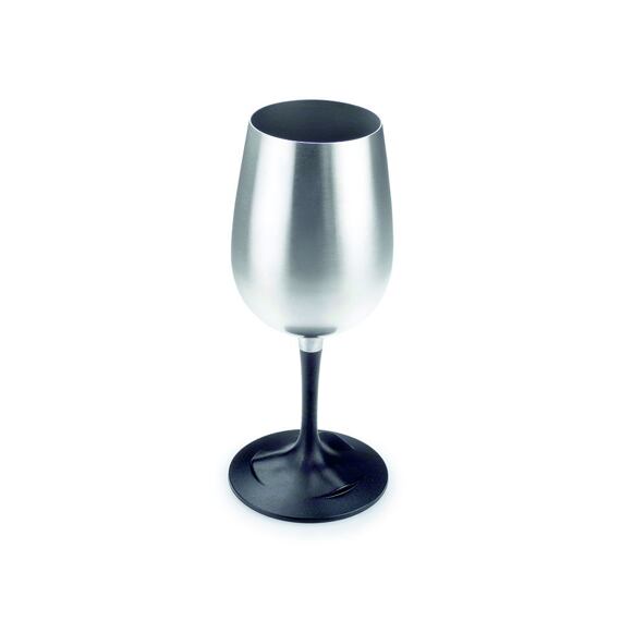 Skládací sklenička na bílé víno GSI Outdoors Glacier Stainless Nesting Wine Glass