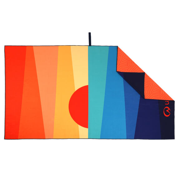 Rychleschnoucí ručník LifeVenture SoftFibre Recycled Trek Towel Sun