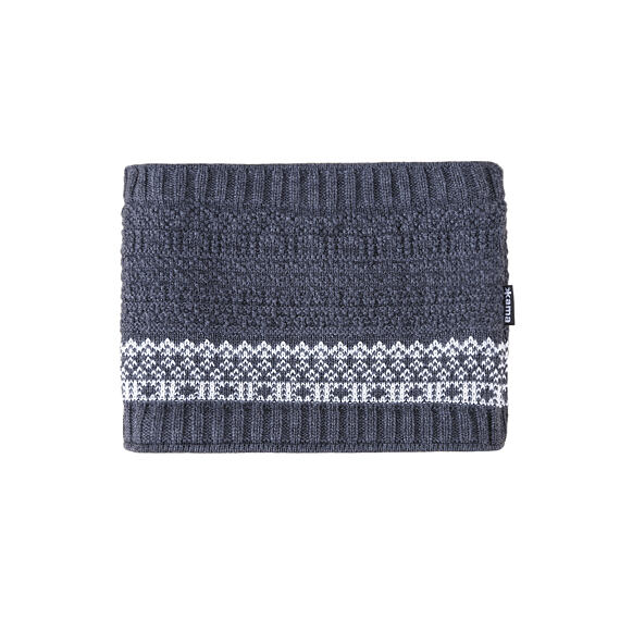 Dětský pletený merino nákrčník SB19 šedá