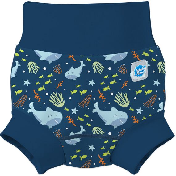 Dětské plenkové plavky Splash About Happy Nappy Shark Reef