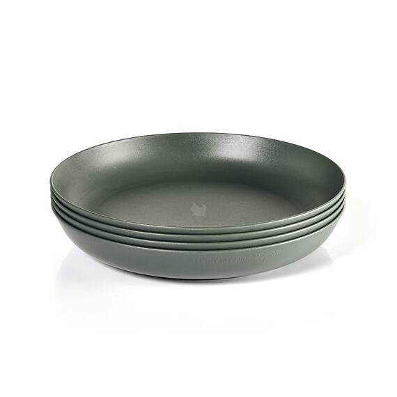 Sada 4 talířů Light my fire RamenPlate sagegreen 4-pack