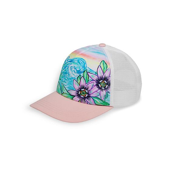 Dětská kšiltovka Sunday Afternoon Artist Series Trucker - Passionflower jednovelikostní