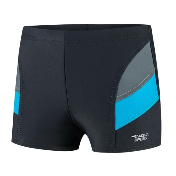 Chlapecké plavky Aqua Speed s UV50+ Andy gray/blue