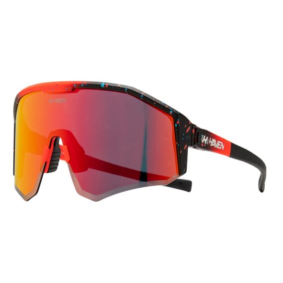 Sluneční polarizační brýle Haven Config black/red - pro dospělé
