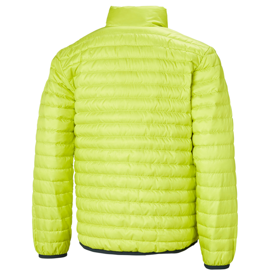 Dětská oboustranná péřová bunda Helly Hansen JR Barrier - sweet lime